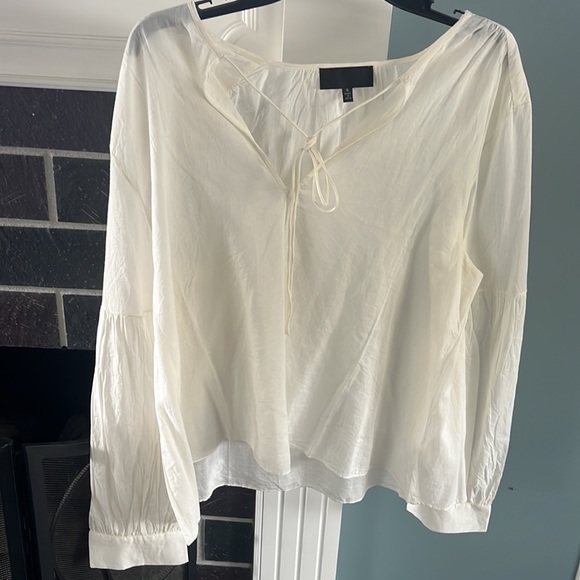 Nili Lotan Anla Blouse style -Vintage White - Picture 3 of 10